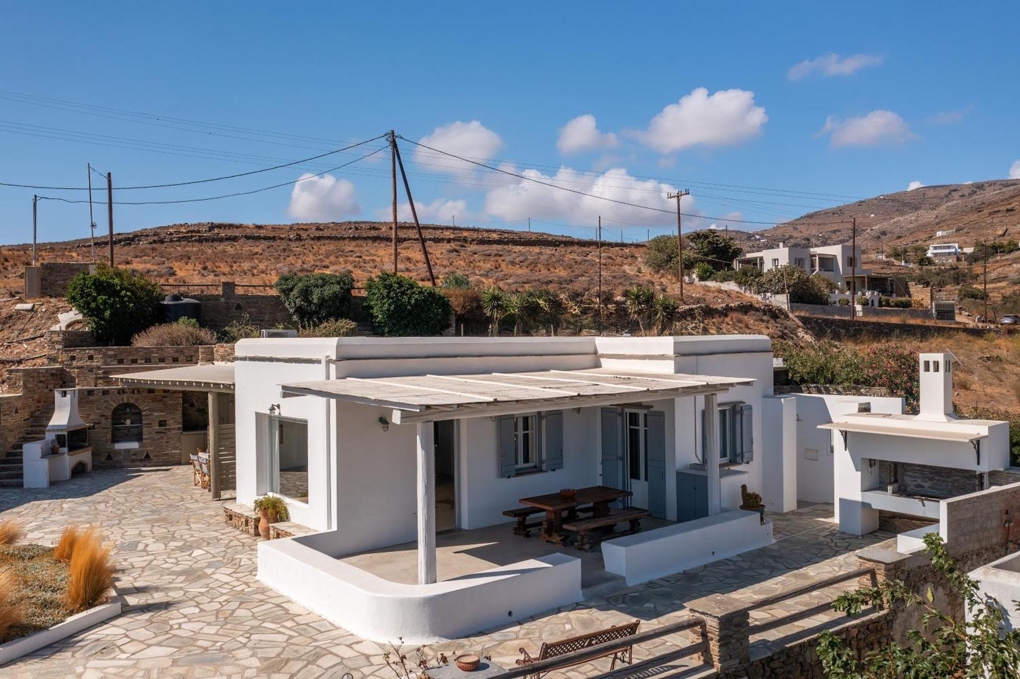 Andrea'S Tinos House Villa Agios Sostis  Ngoại thất bức ảnh