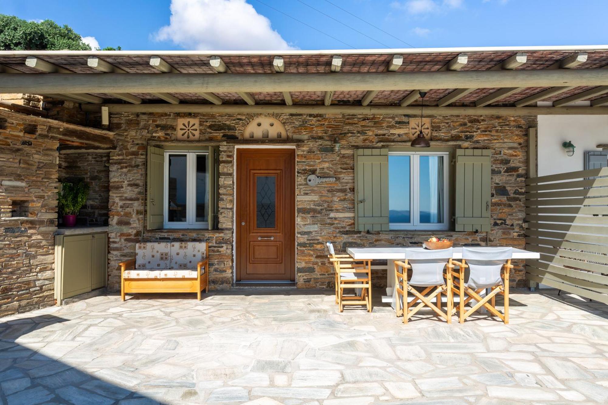 Andrea'S Tinos House Villa Agios Sostis  Ngoại thất bức ảnh